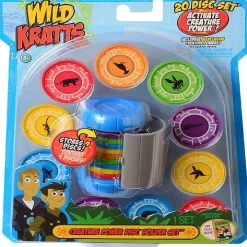 Wild Kratts Toys Creature Power Disc Holder Set With 20 Discs - Martin Kratt