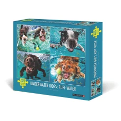 Willow Creek Press Underwater Dogs: Ruff Water 1000-Piece Puzzle