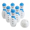 Winter Snowman Bowling Game
