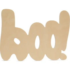 Woodpeckers Crafts, Diy Unfinished Wood 12" Boo Cutouts, Pack Of 25