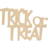 Woodpeckers Crafts, Diy Unfinished Wood 17" Trick Or Treat Cutouts, Pack Of 3