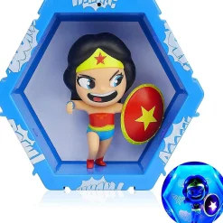 Wow Pods Dc Comics Wonder Woman Swipe Light-Up Connect Figure Superhero Collectible Stuff!