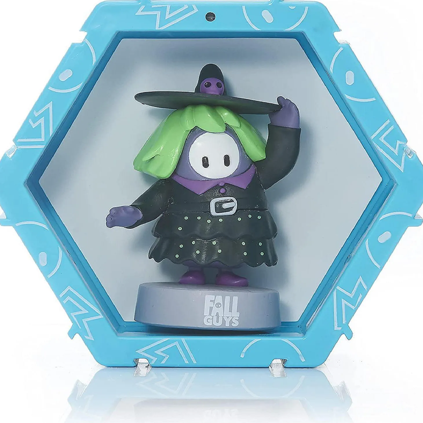 Wow Pods Fall Guys Wicked Witch Swipe Light-Up Figure Connect For Display
