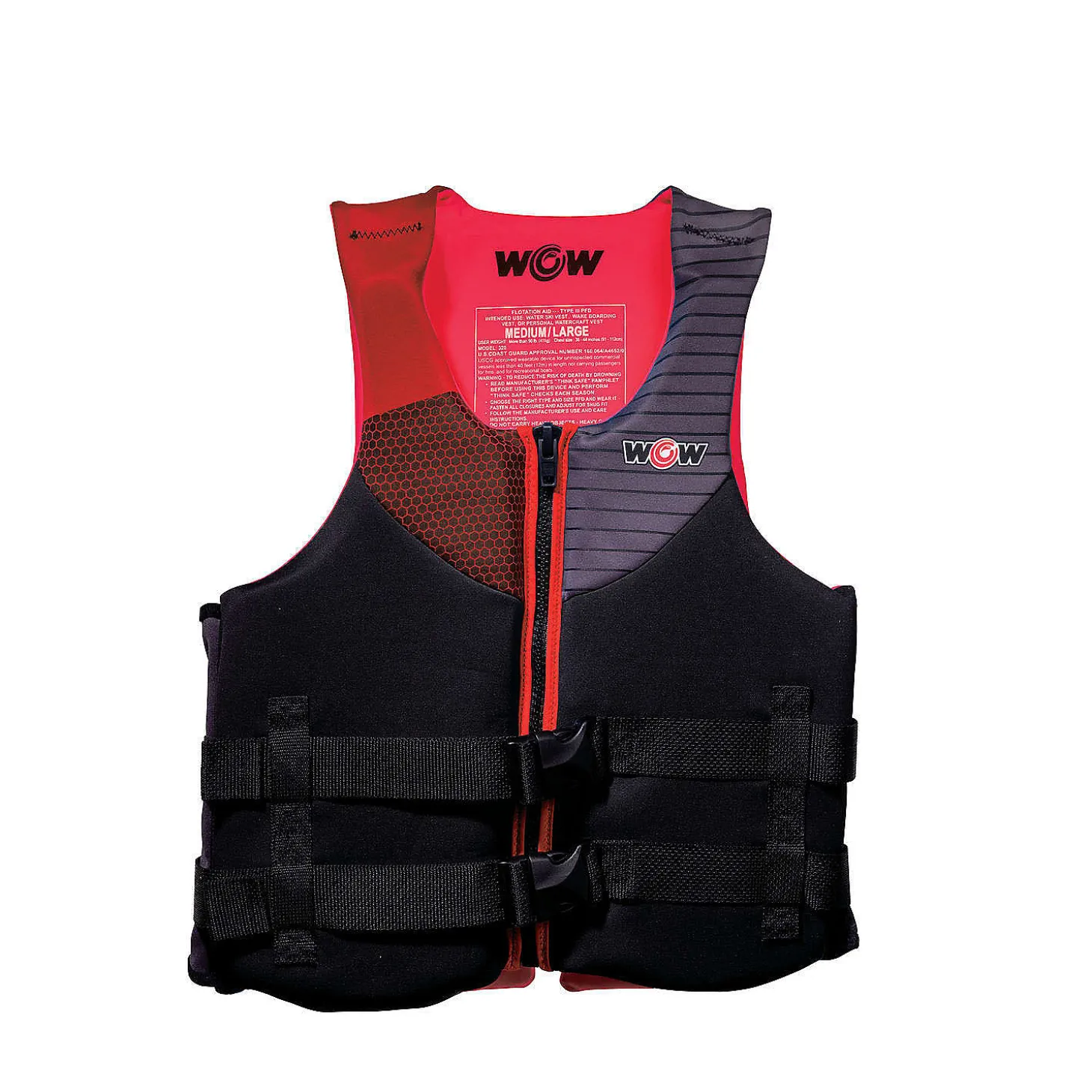 Wow Red Dual Sized Evoprene Pfd (L/Xl)