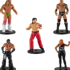 Wwe Pencil Toppers 5Pk Nakamura Mysterio Rock Becky Lynch Ultimate Warrior Warrior Pmi International