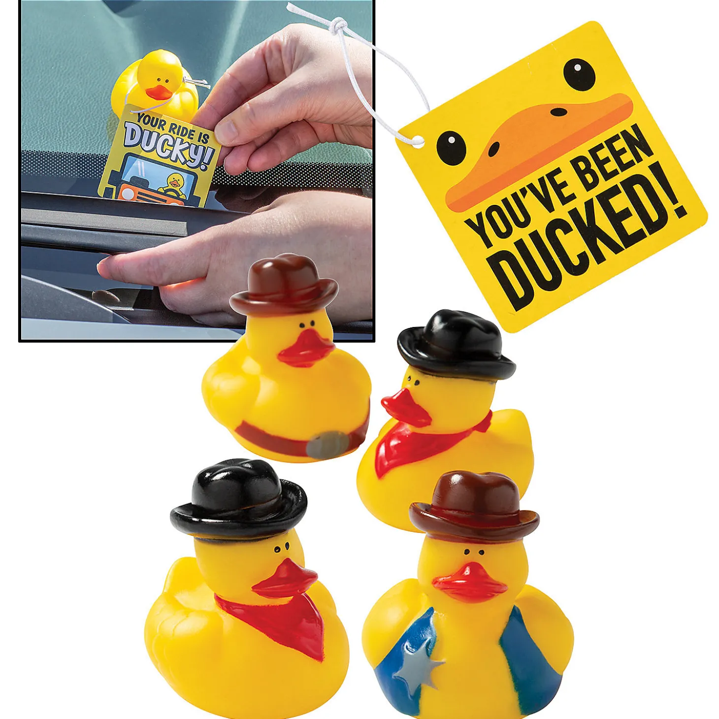 You'Ve Been Ducked Cowboy Kit For 12