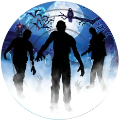 Zombie Party Paper Dessert Plates - 8 Ct.